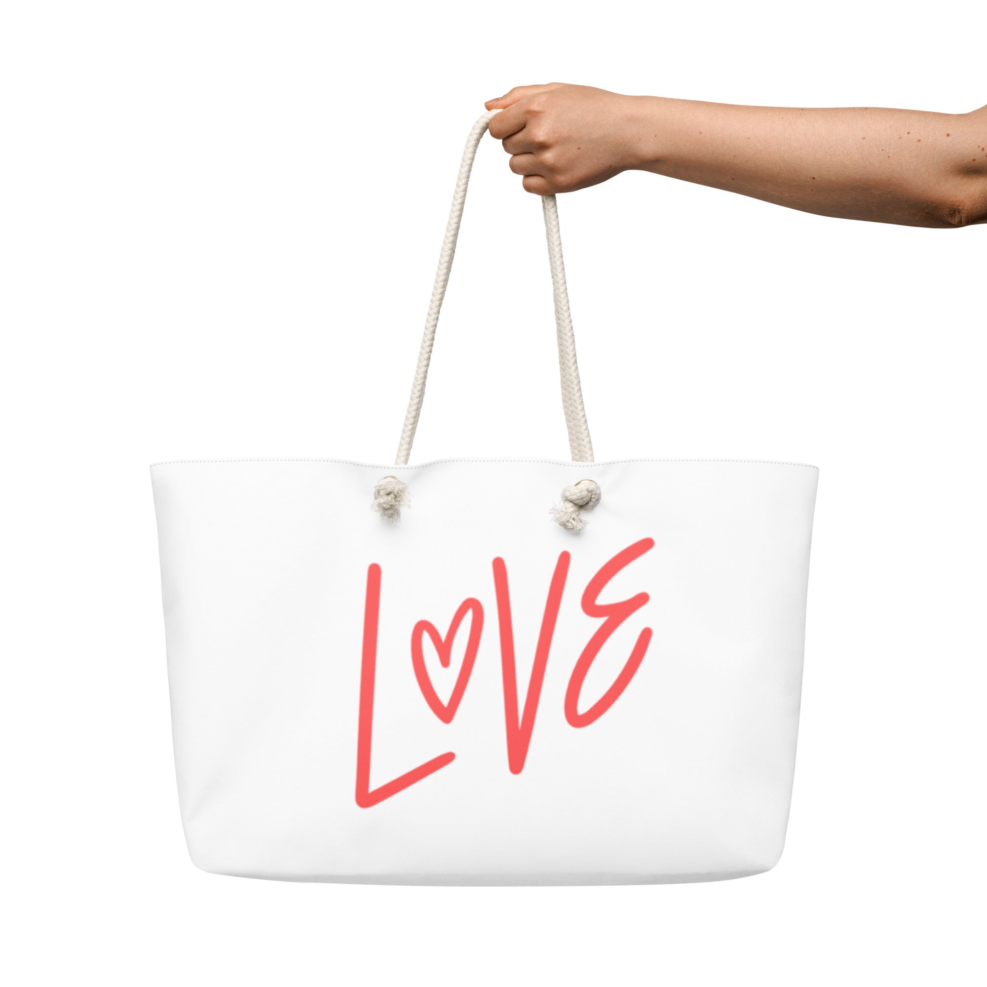 Oversized weekender bag